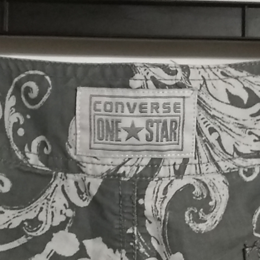 Converse Drawstring Cargo Shorts Size 30 Waist - Picture 4 of 4